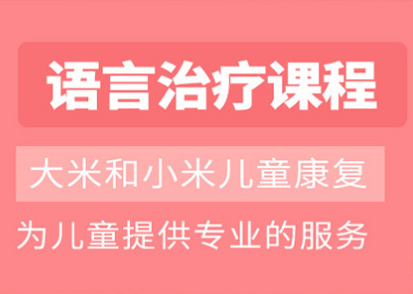 合肥语言康复