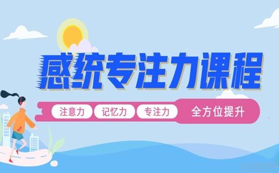 专注力提升/感知觉改善