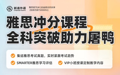 雅思冲分